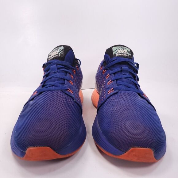 Nike Lunarglide 7 Athletic Running Shoe Mens Size 7.5 803566-408 Blue White - Picture 2 of 9